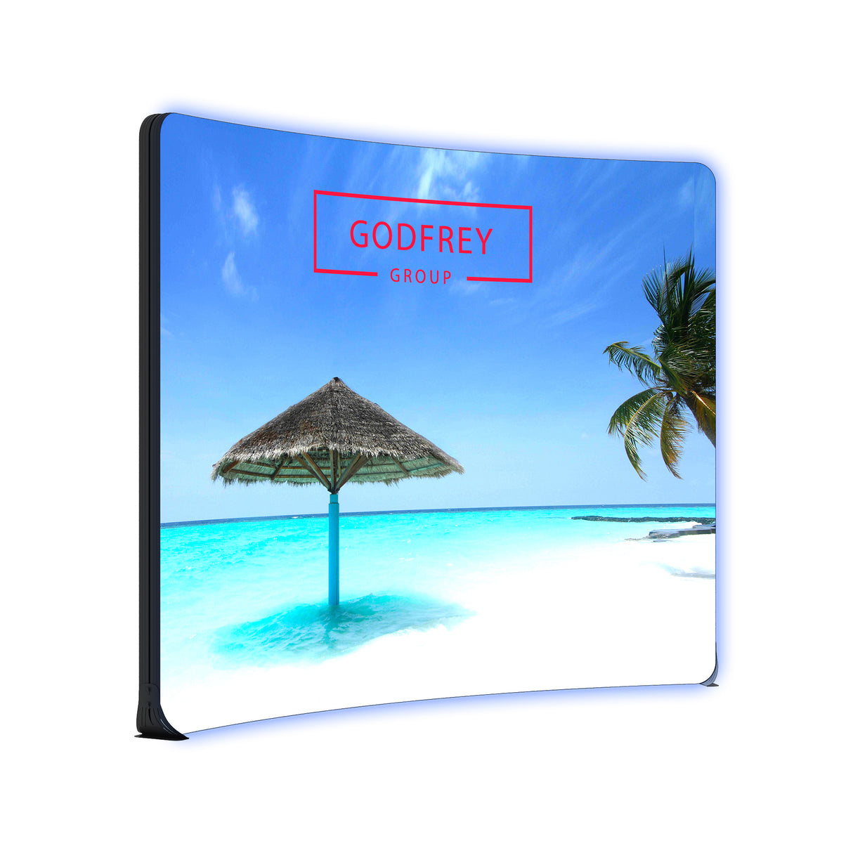 10' Curved Light Box - Godfrey Group