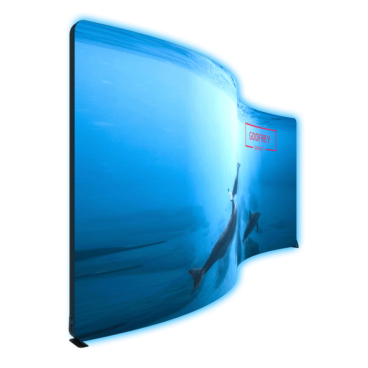 20' S Curve Light Box