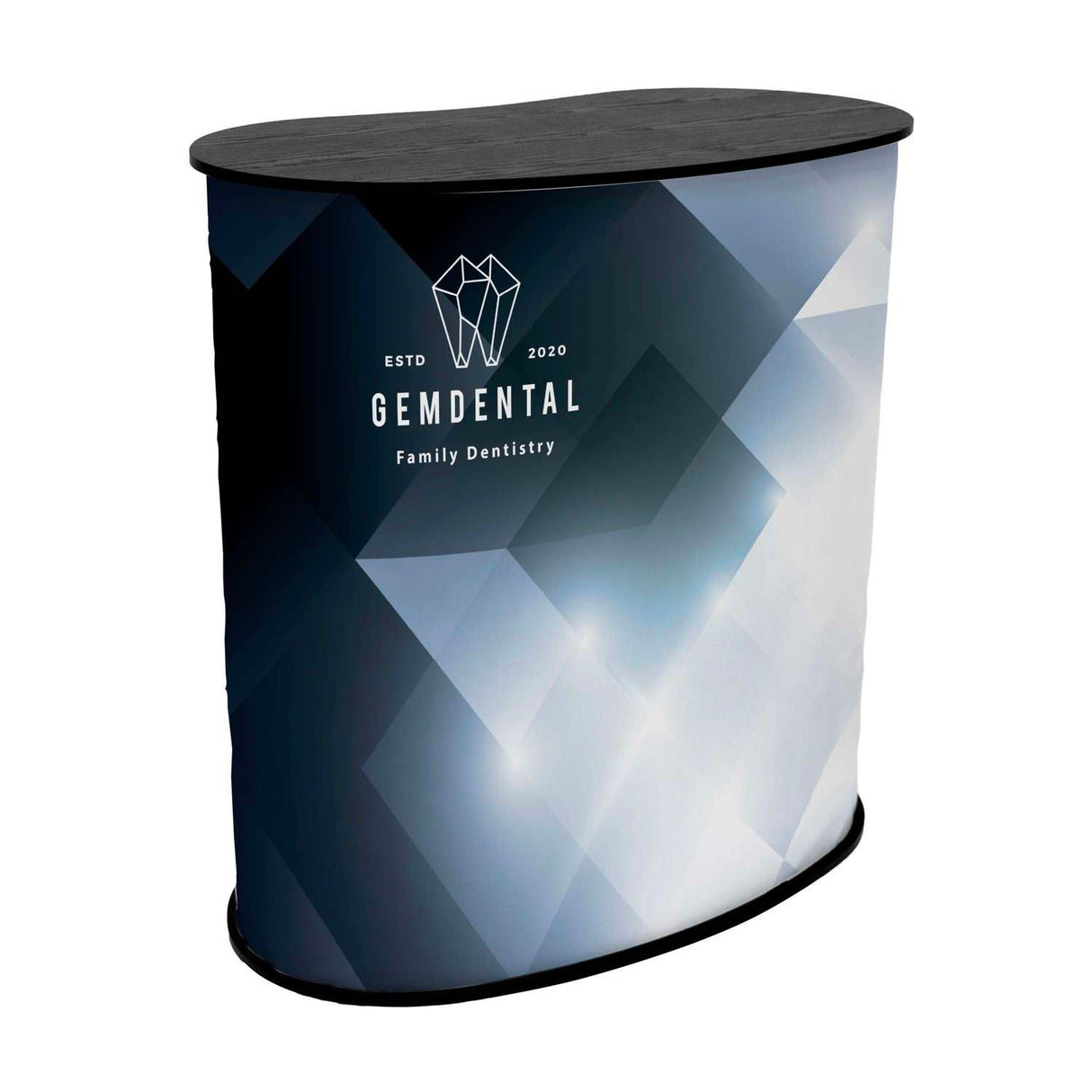 Kidney Shaped Promo Counter - Godfrey Group