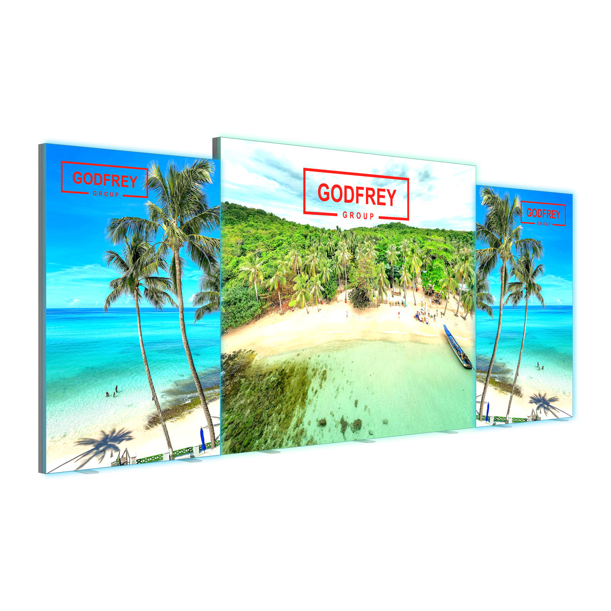 Modular Backlit 10x20 Kit - Optional Monitor Mount(s)