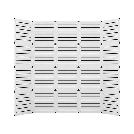 8’ Modular Slatwall Display - Optional Graphics and Monitor Mount