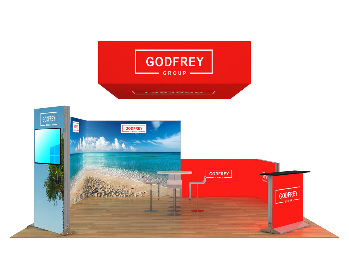 20 x 20 Backlit Exhibit