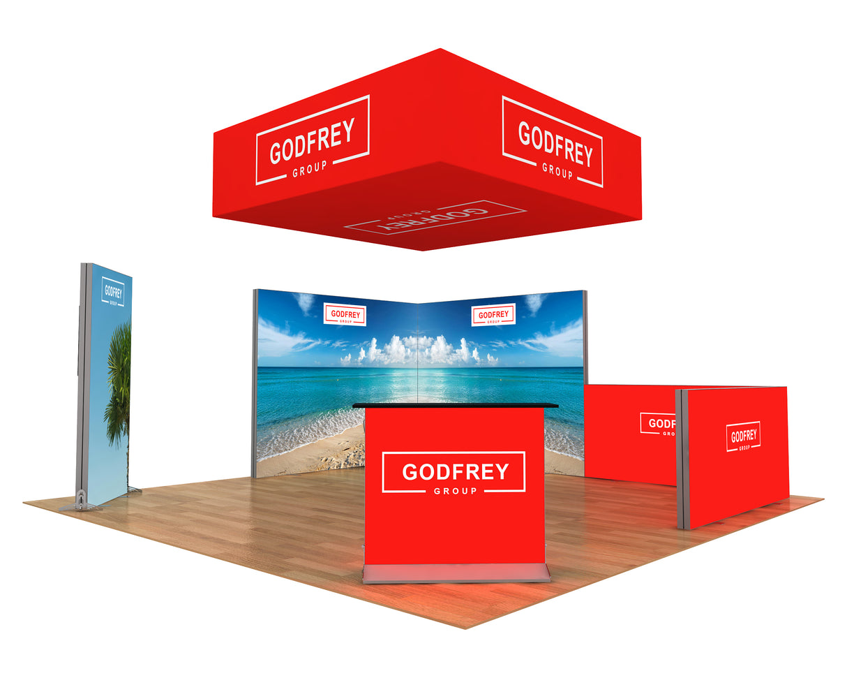 20 x 20 Backlit Exhibit