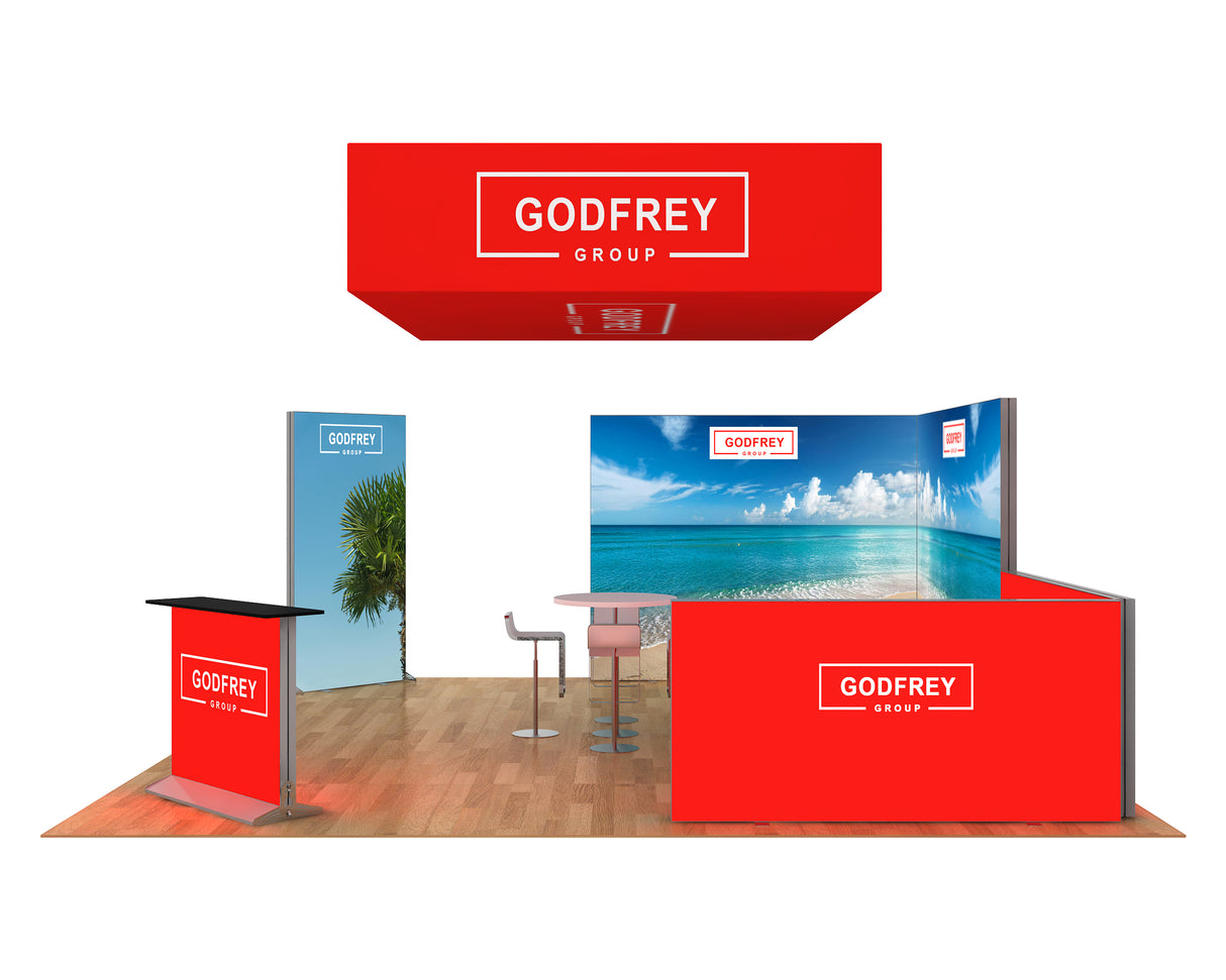 20 x 20 Backlit Exhibit