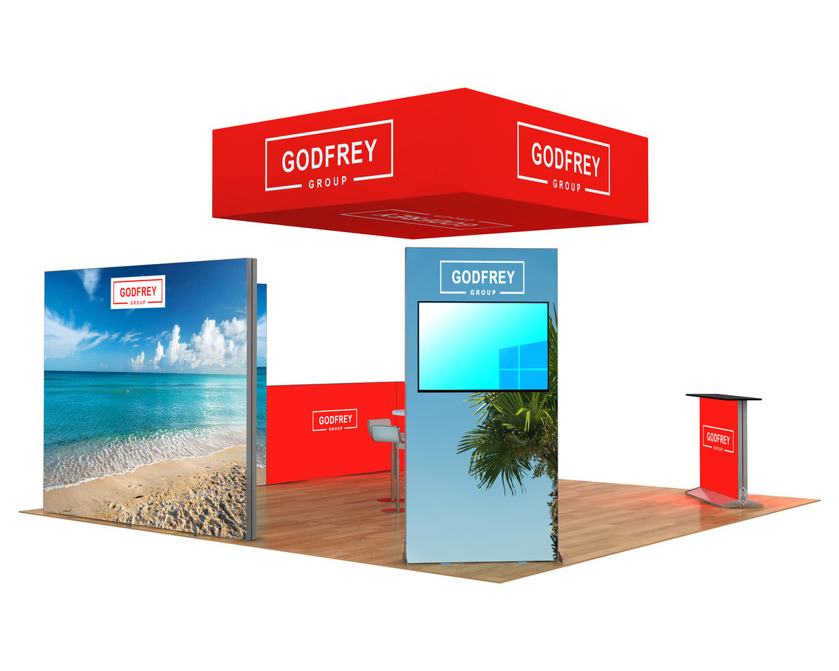 20 x 20 Backlit Exhibit