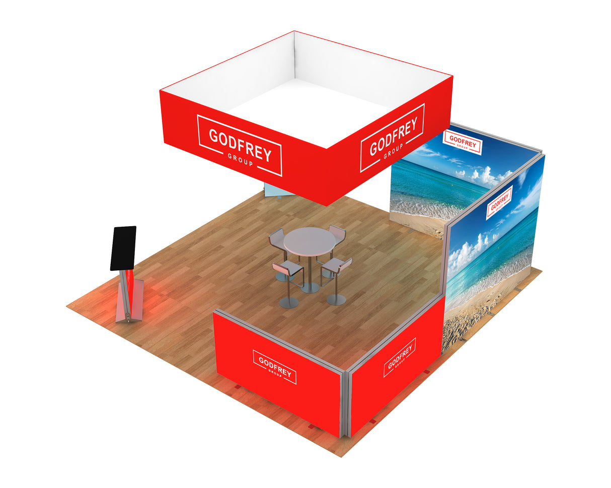 20 x 20 Backlit Exhibit