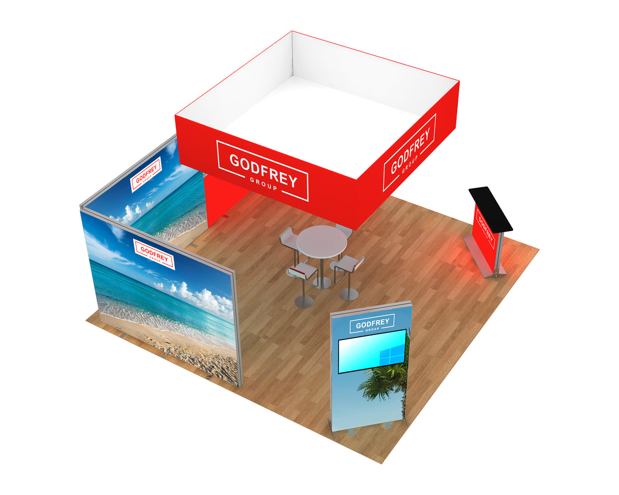 20 x 20 Backlit Exhibit