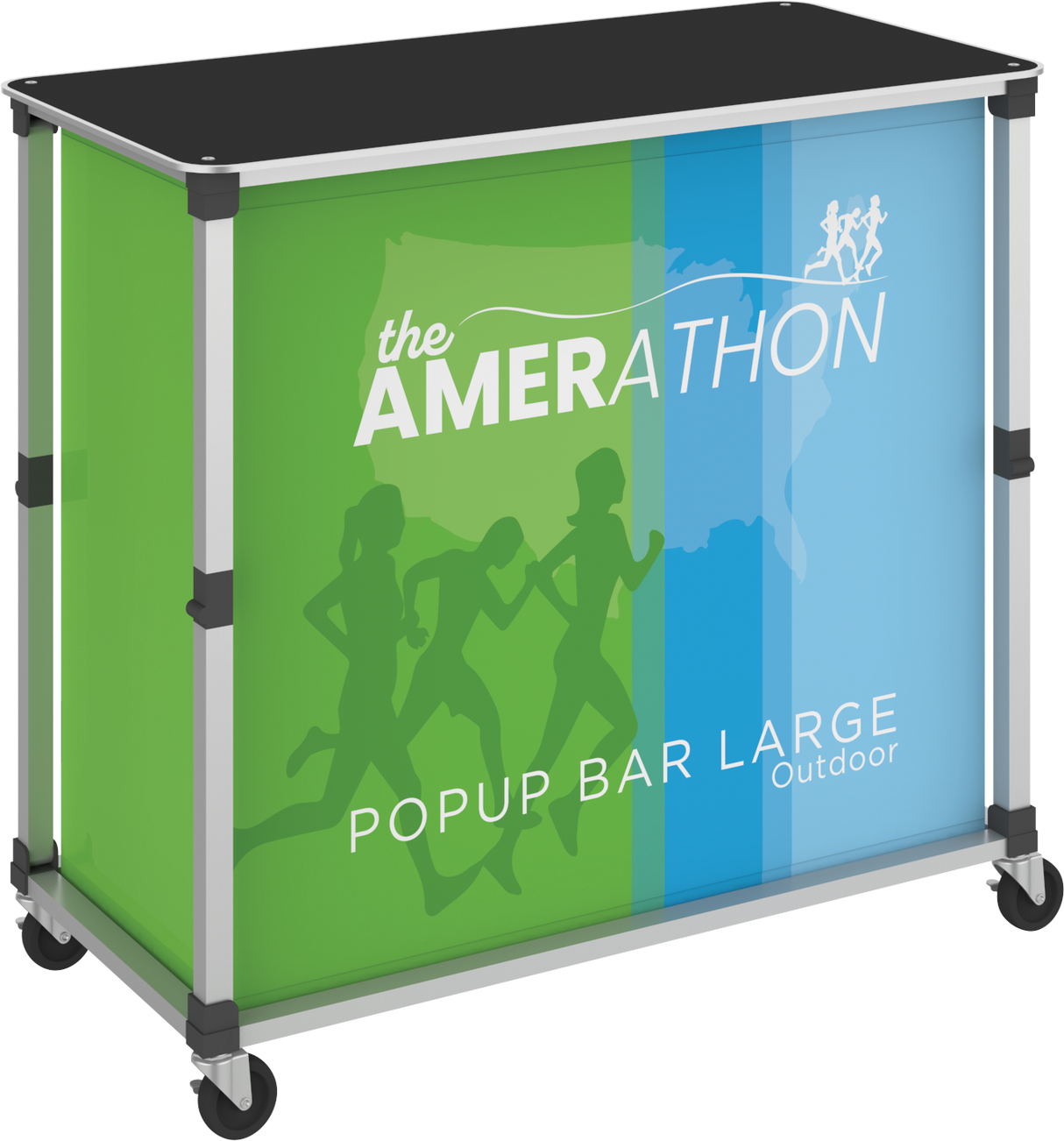 Portable Knock Down Bar/Sampling Station