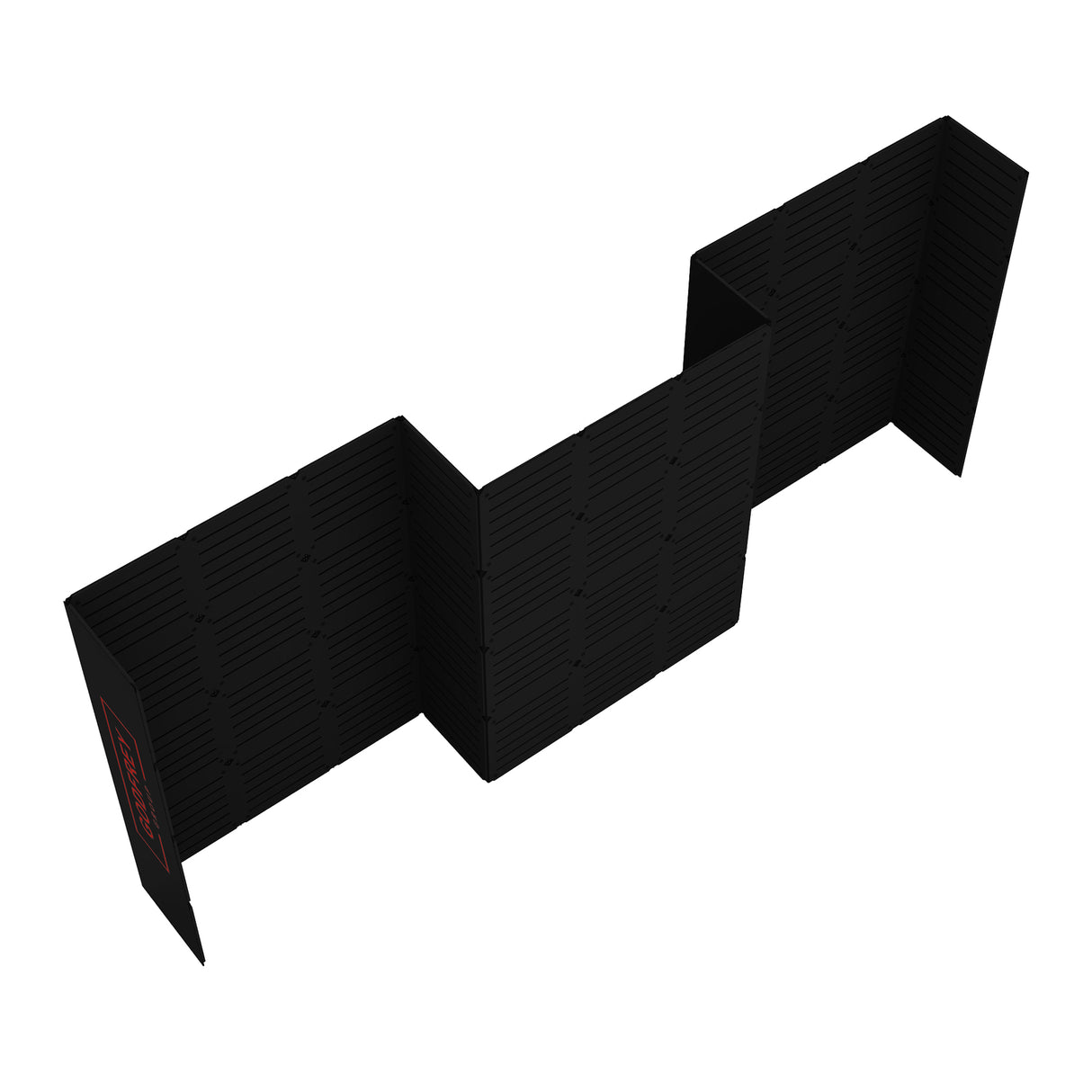 Used 10’x20' Modular Slatwall Display - Optional Graphics and Monitor Mount