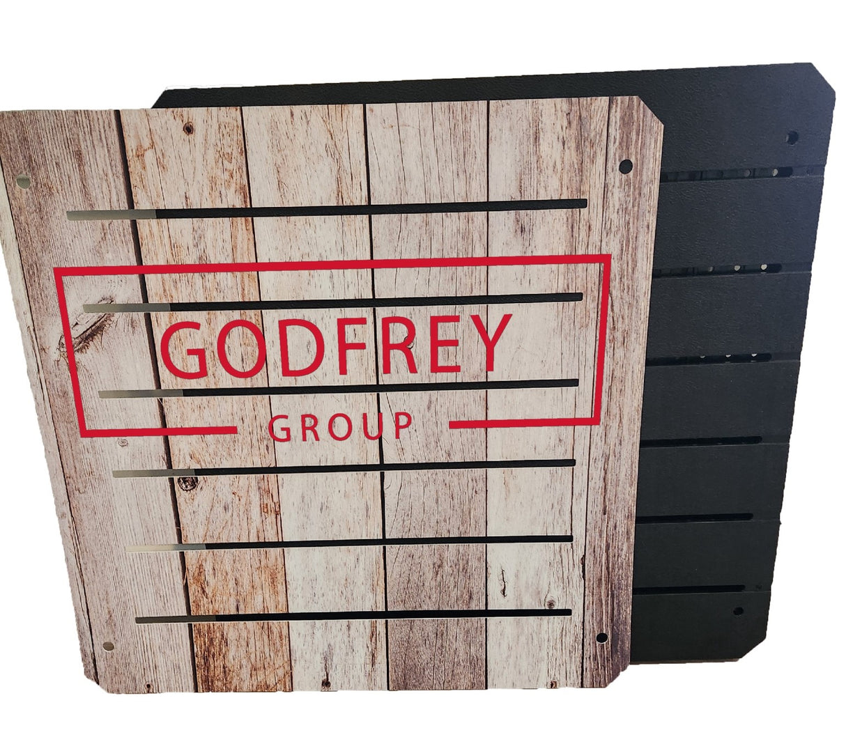 Graphic Panel For Slat Display (Choose slat or peg side) - Godfrey Group