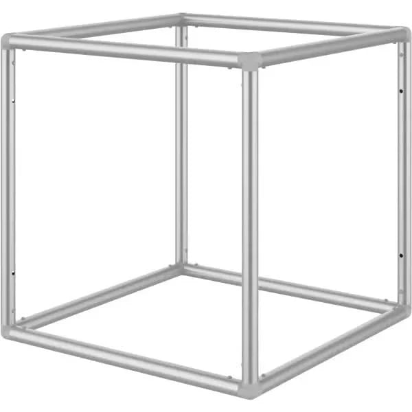 Cube with graphic