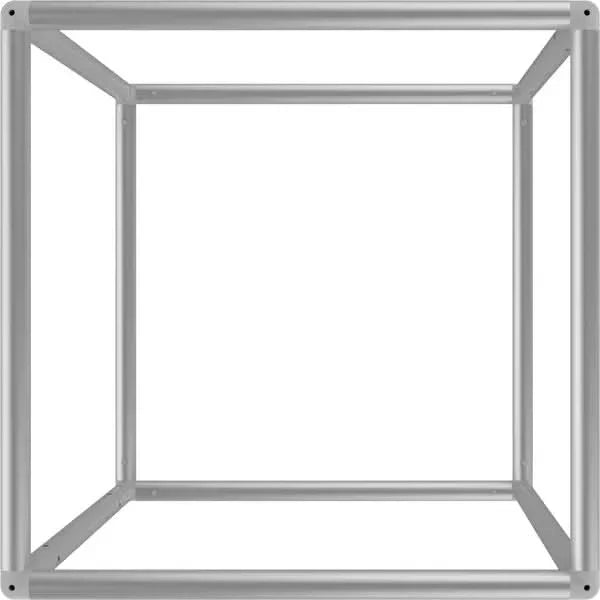 Cube with graphic