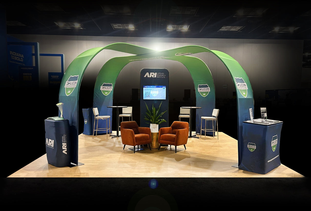 20 x 20 Trade Show Display Exhibit Package