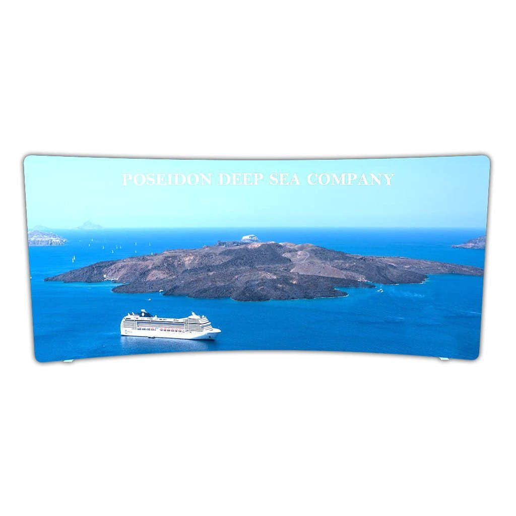 20' Curved Tension Fabric Display - Godfrey Group