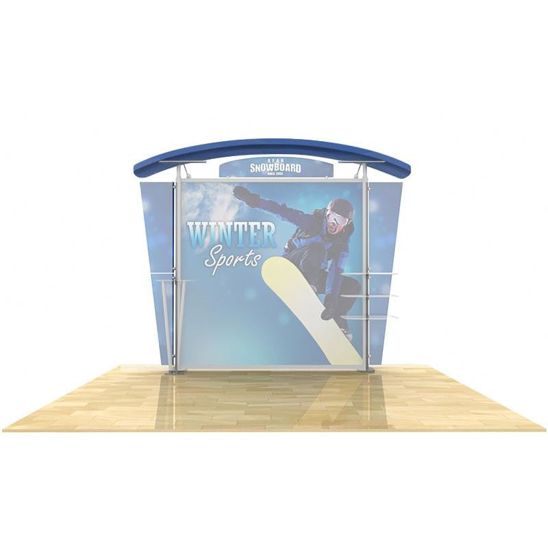 Arch top canopy graphic