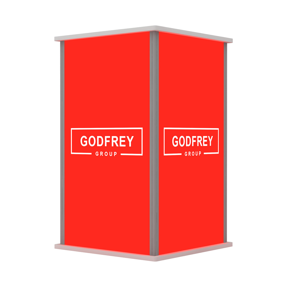 Backlit Counter - Rectangle