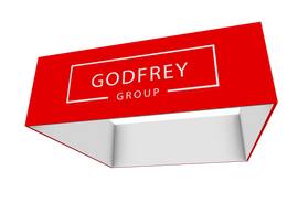 Square Hanging Header, 10' x 4'h - Godfrey Group