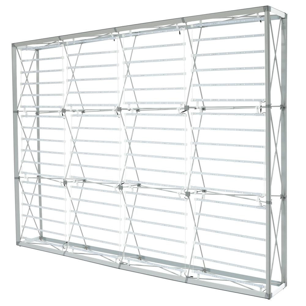 10' Backlit Fabric Pop Up Straight Wall - Godfrey Group