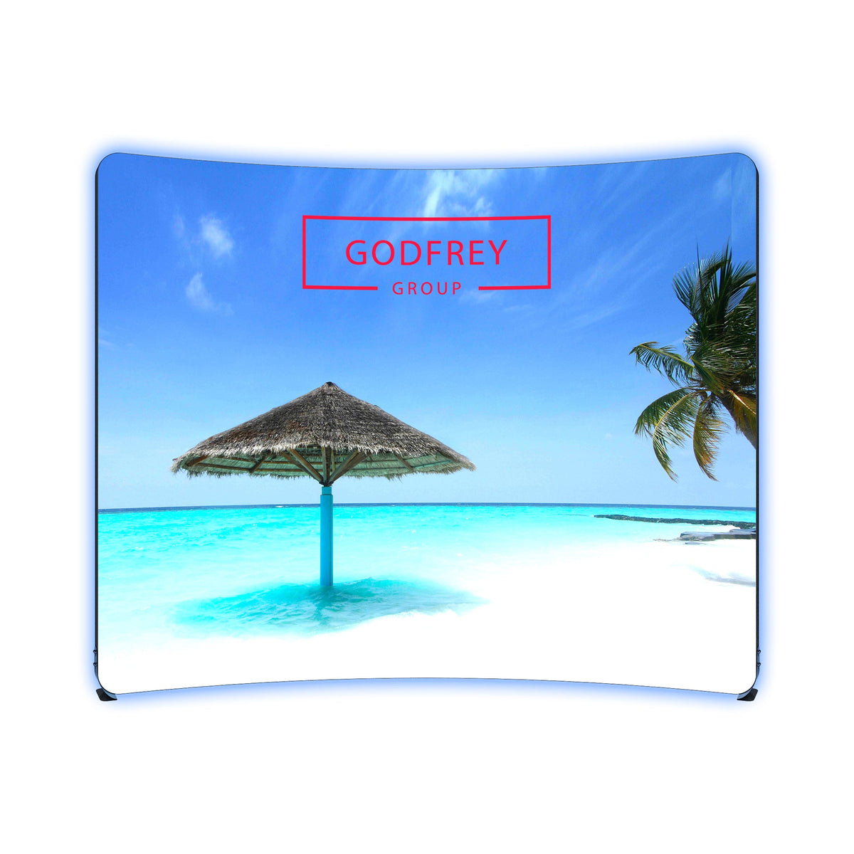 10' Curved Light Box - Godfrey Group