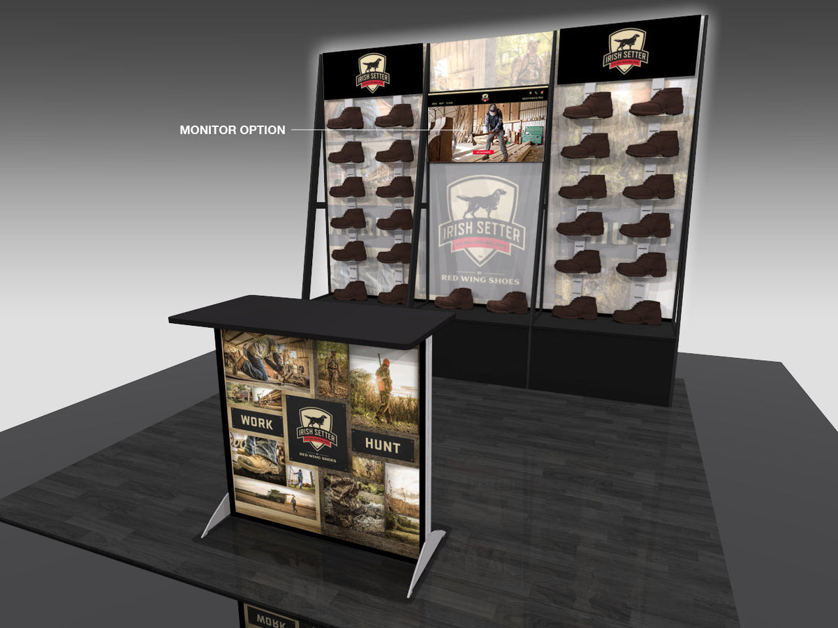 Custom 10 by 10 trade show display design