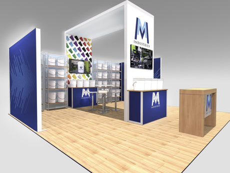 Custom Trade Show Booths & Displays - 20' x 20'