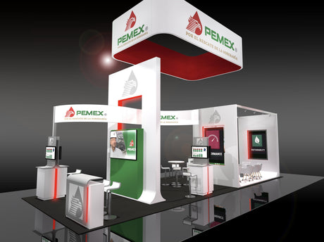 Custom Trade Show Booths & Displays - Larger than 20' x 20'