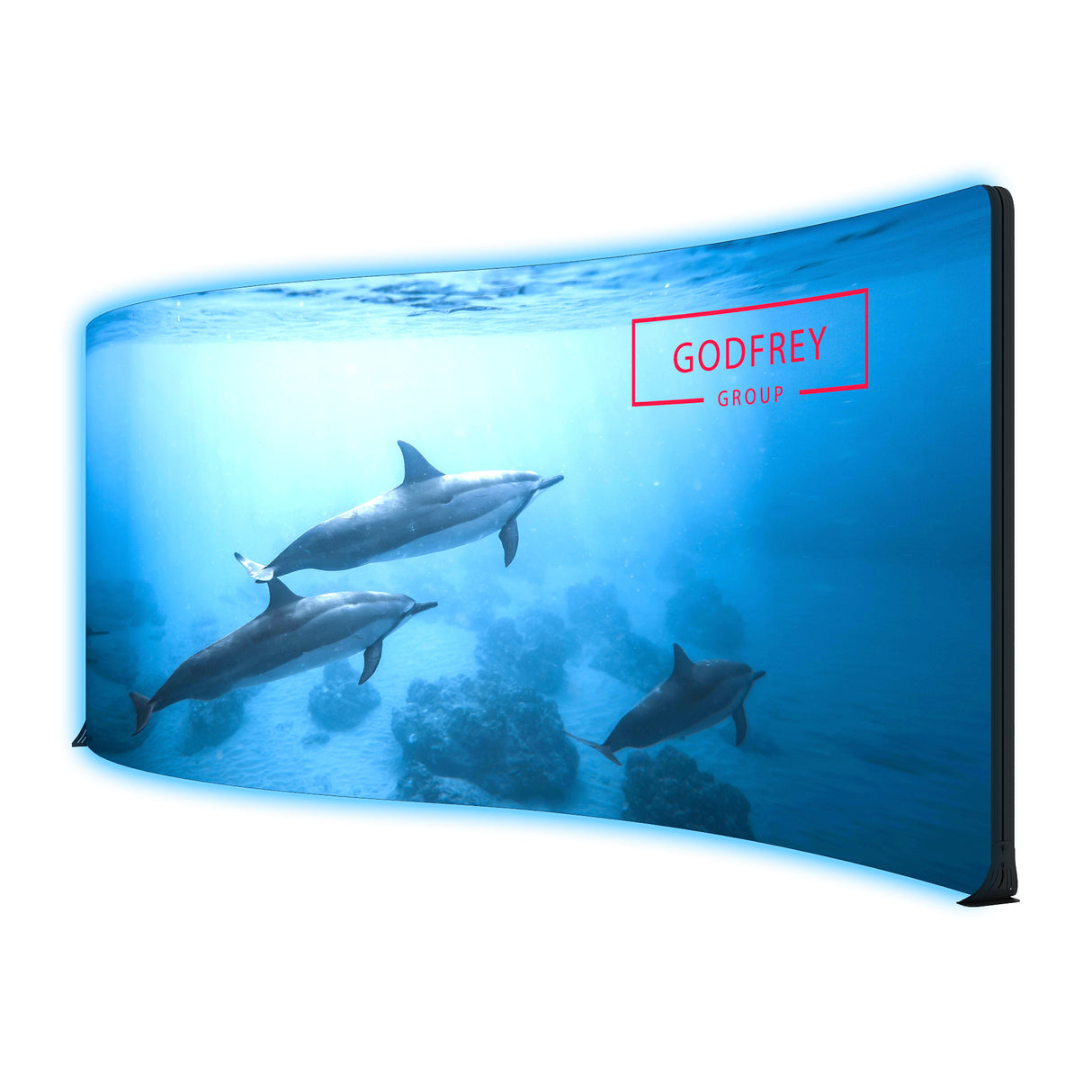 20' S Curve Light Box