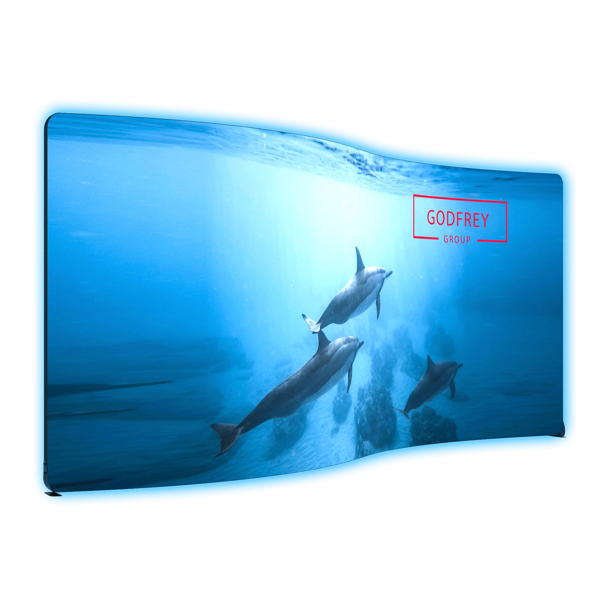 20' S Curve Light Box