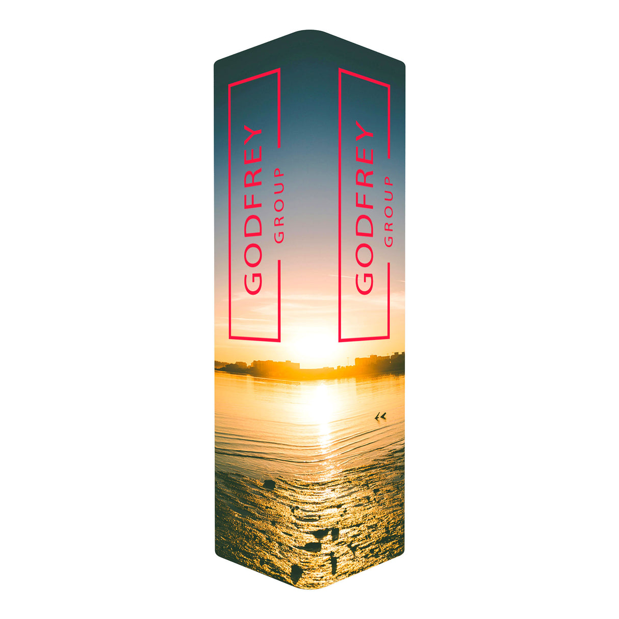 Three Foot Wide Printed Column - 8'h or 10'h Options
