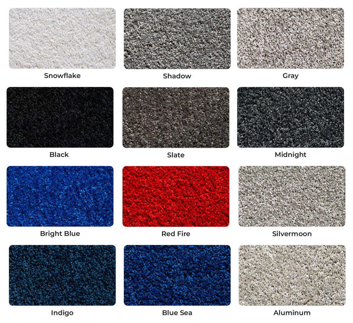 Trade Show Carpet (3 weight options, 12 colors)