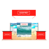 20 x 20 Backlit Exhibit Package