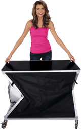 Portable Knock Down Bar/Sampling Station