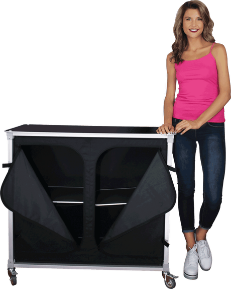 Portable Knock Down Bar/Sampling Station