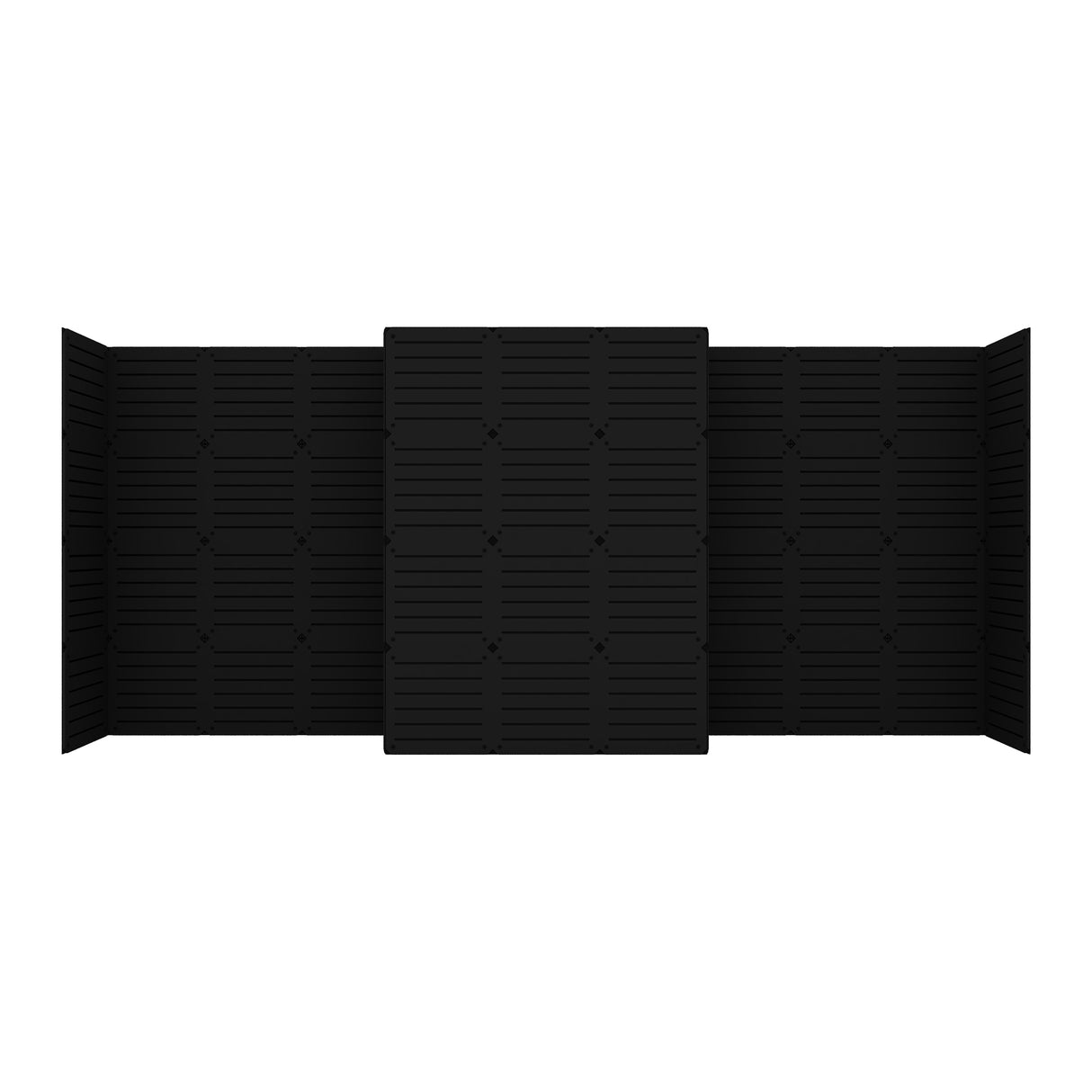 Used 10’x20' Modular Slatwall Display - Optional Graphics and Monitor Mount