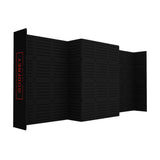 Used 10’x20' Modular Slatwall Display - Optional Graphics and Monitor Mount