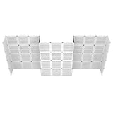 10’x20' Modular Slatwall Display