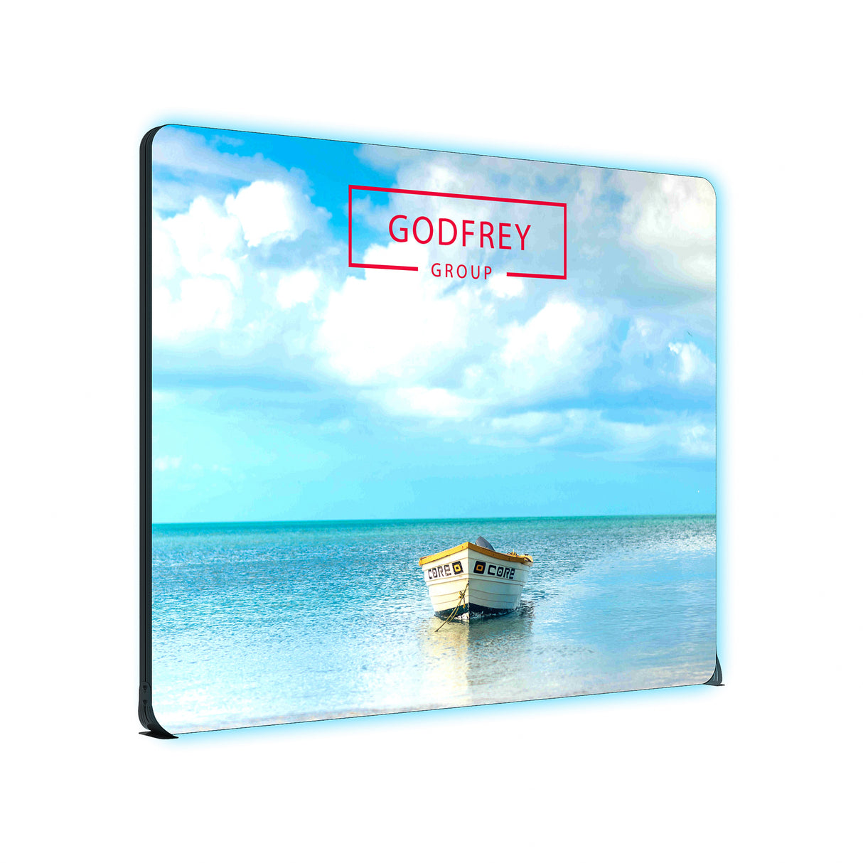 10' Light Box With Rounded Corners - Godfrey Group