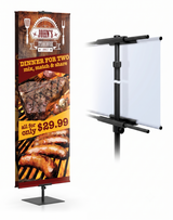 Classic Telescoping Banner Stand for Trade Show Displays