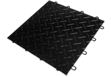 Interlocking Plastic Floor Tiles (Diamond and Coin Patterns)