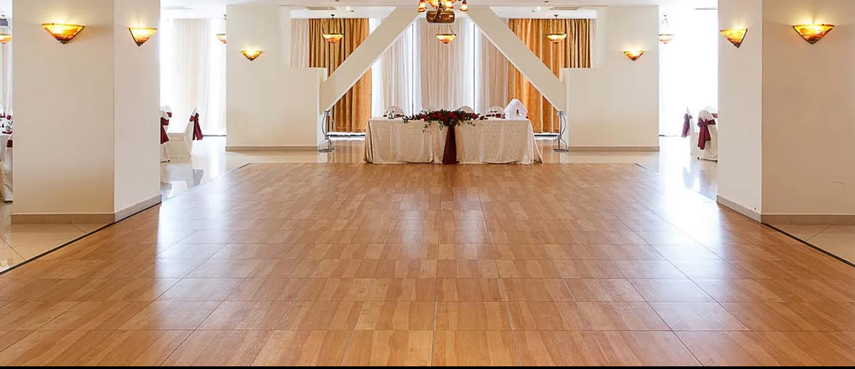 Interlocking Faux Woodgrain, Marble, and Slate Tiles