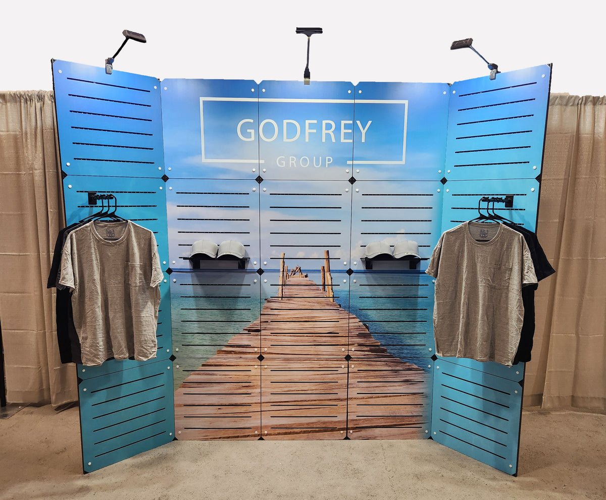 Slatwall Graphics Slatwall Trade Show Display | Trade Show Wall Panels | Godfrey Group