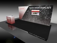 Used 10x20 Custom Trade Show Exhibit