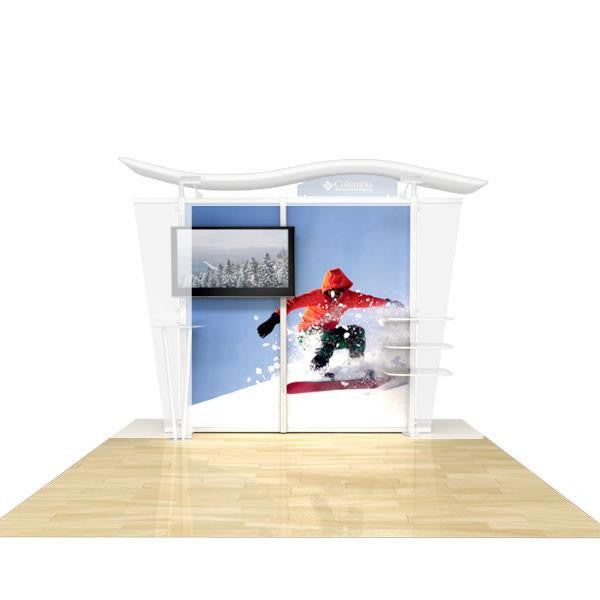 Replacement graphics for center two panels on hybrid display - Godfrey Group