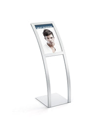 TechFrame Series Curved Floor Stand - Godfrey Group