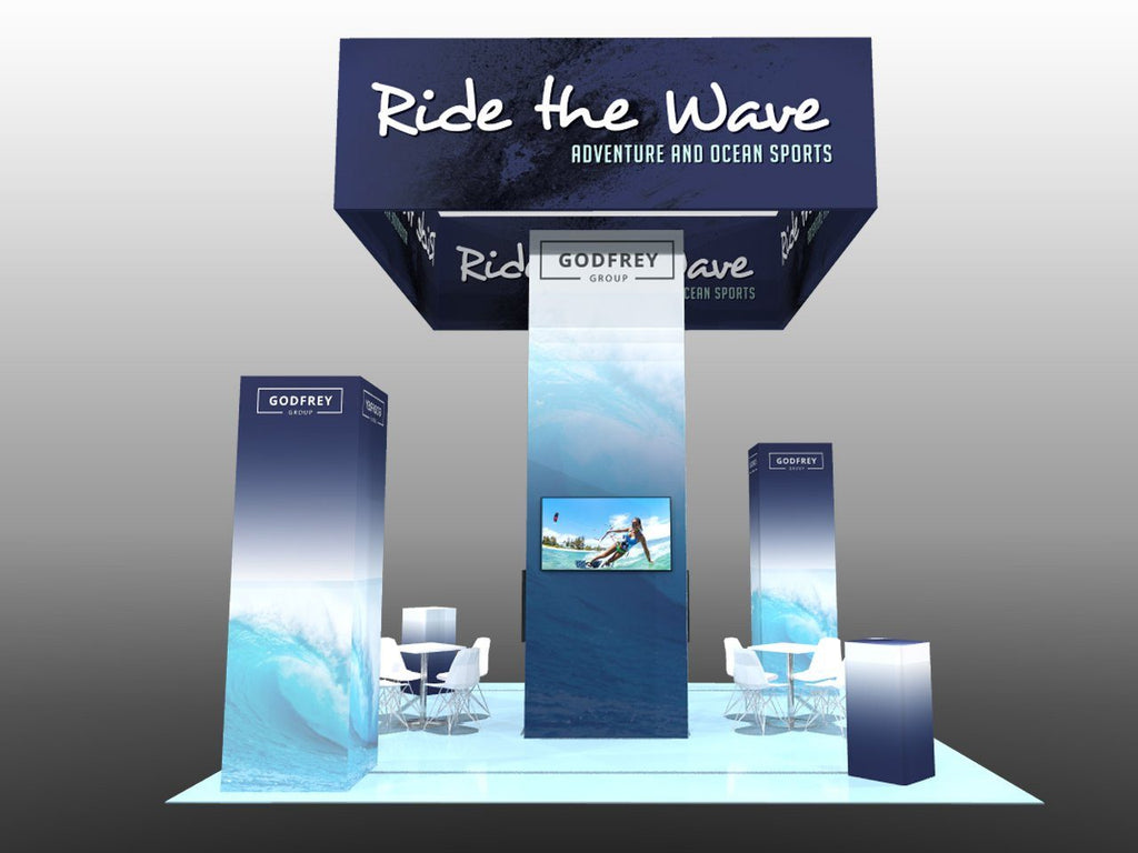 20 x 20 Exhibit Package (Standard or Backlit) - Godfrey Group