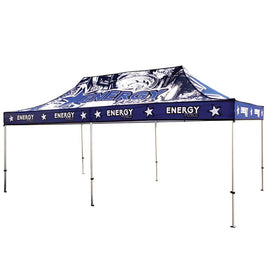 20' Full Color UV Printed Pop Up Tent - Godfrey Group