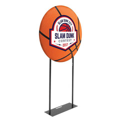 Circular Back Wall or Banner Stand Display - 3' diameter