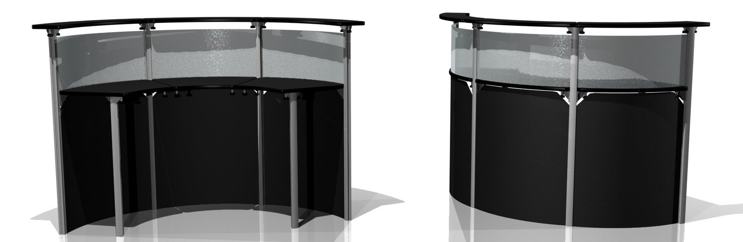 Modular Greating Counter Modular Curved Greeting Counters (5 Sizes) – Godfrey Group