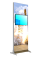 Light Box Module - 3' x 8' with Monitor Mount - Godfrey Group