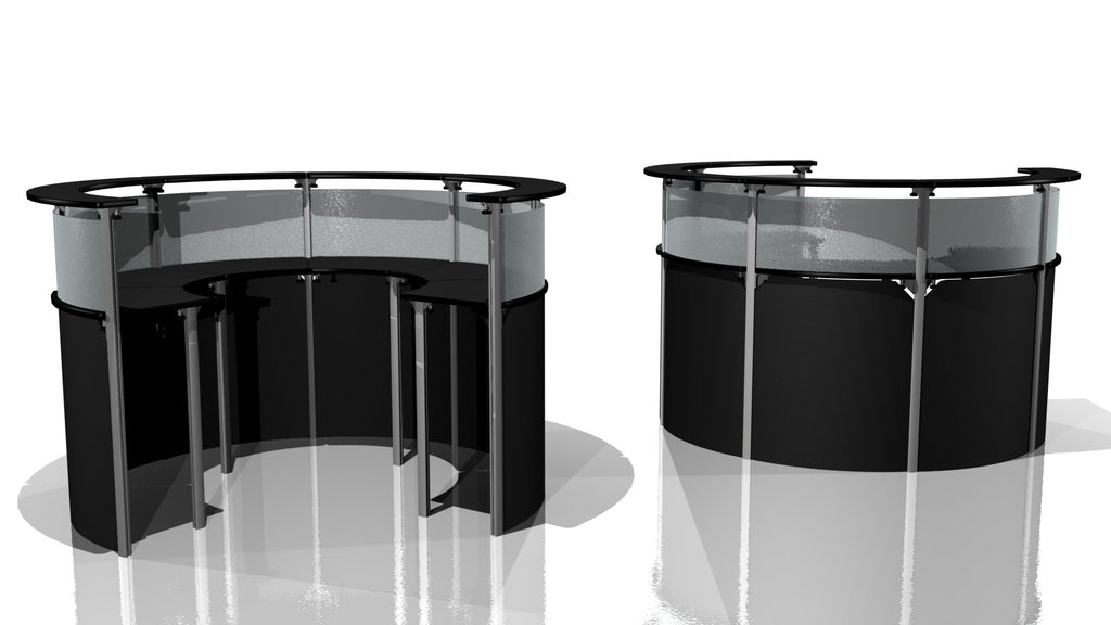 Modular Greating Counter Modular Curved Greeting Counters (5 Sizes) | Godfrey Group